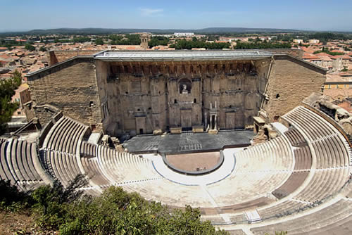 Théâtre Antique Romain de la ville d'Orange